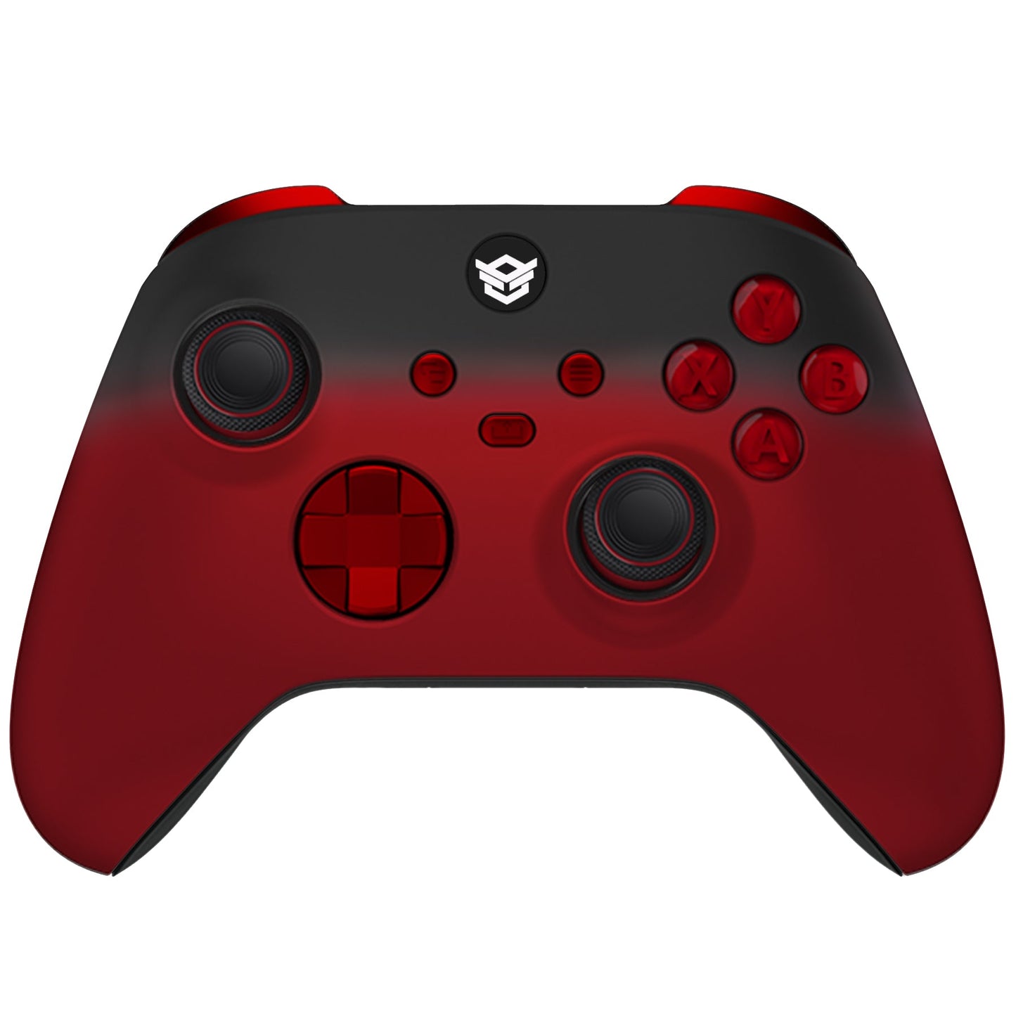 HEXGAMING ULTRA X Controller for XBOX, PC, Mobile - Shadow Red ABXY Labeled