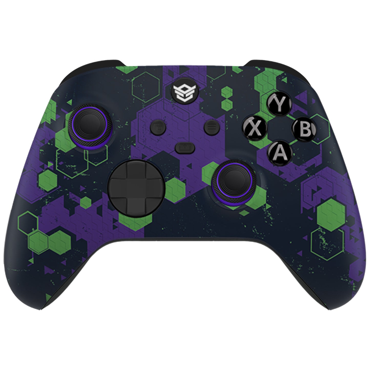 HEXGAMING ADVANCE Controller mit TMR-Joysticks und verstellbaren Triggern für XBOX, PC, Mobile - Hex-Tarnung PGB