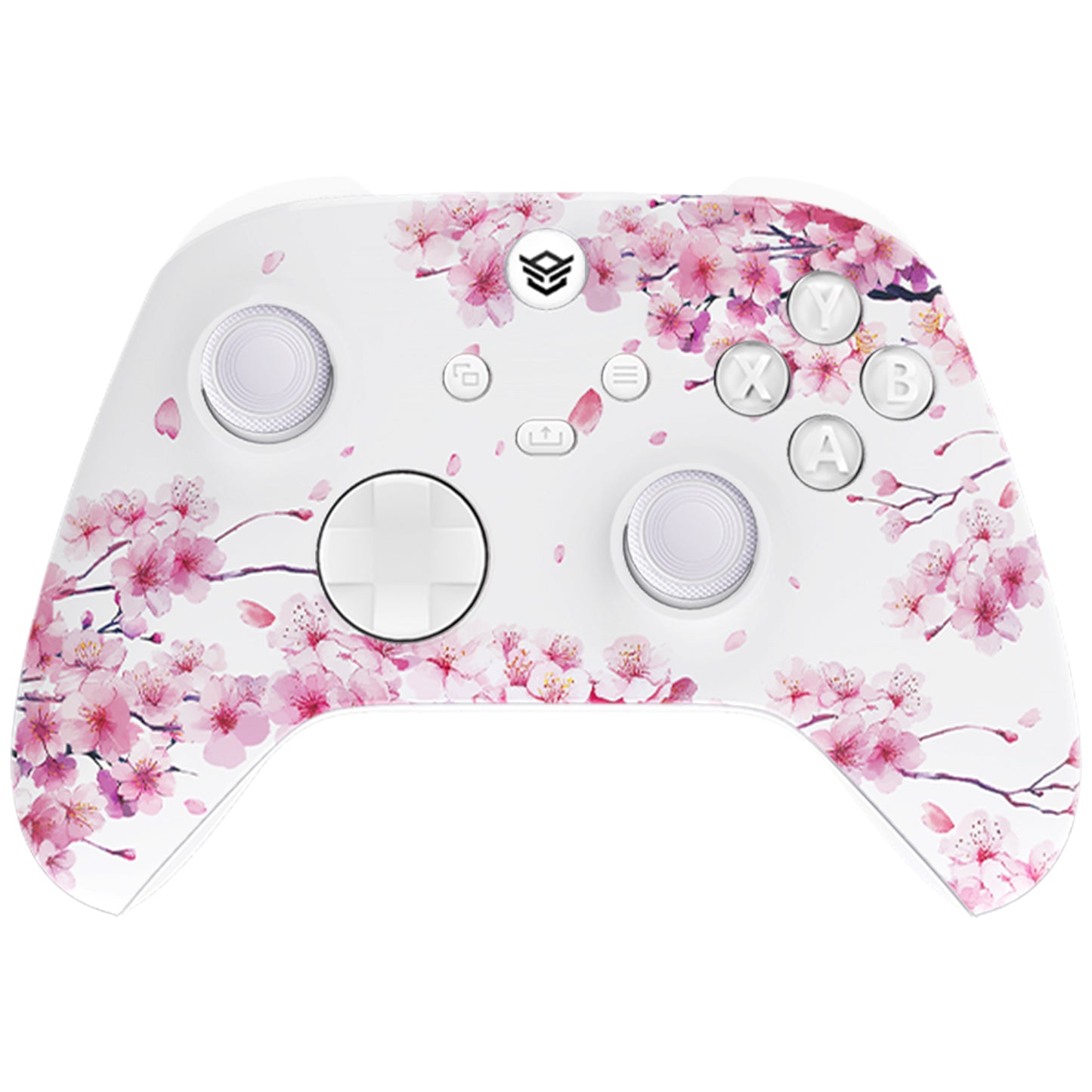 HEXGAMING ADVANCE Controller mit TMR-Joysticks und verstellbaren Triggern für XBOX, PC, Mobile - Kirschblütenflüstern