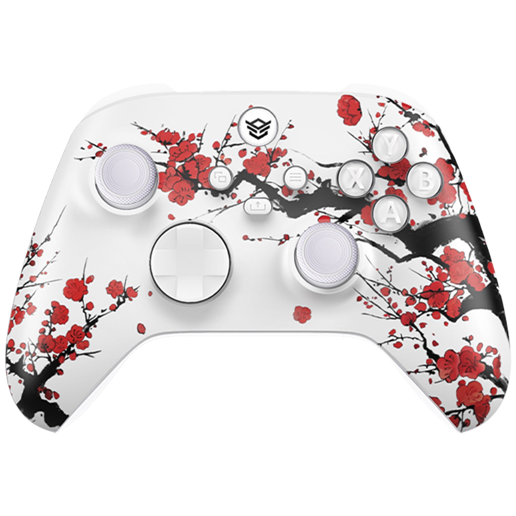 HEXGAMING ADVANCE Controller mit TMR-Joysticks und verstellbaren Triggern für XBOX, PC, Mobile - Winterblüte