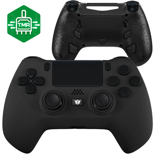 HEXGAMING HYPER Controller mit TMR-Joysticks für PS4, PC, Mobile - Schwarz