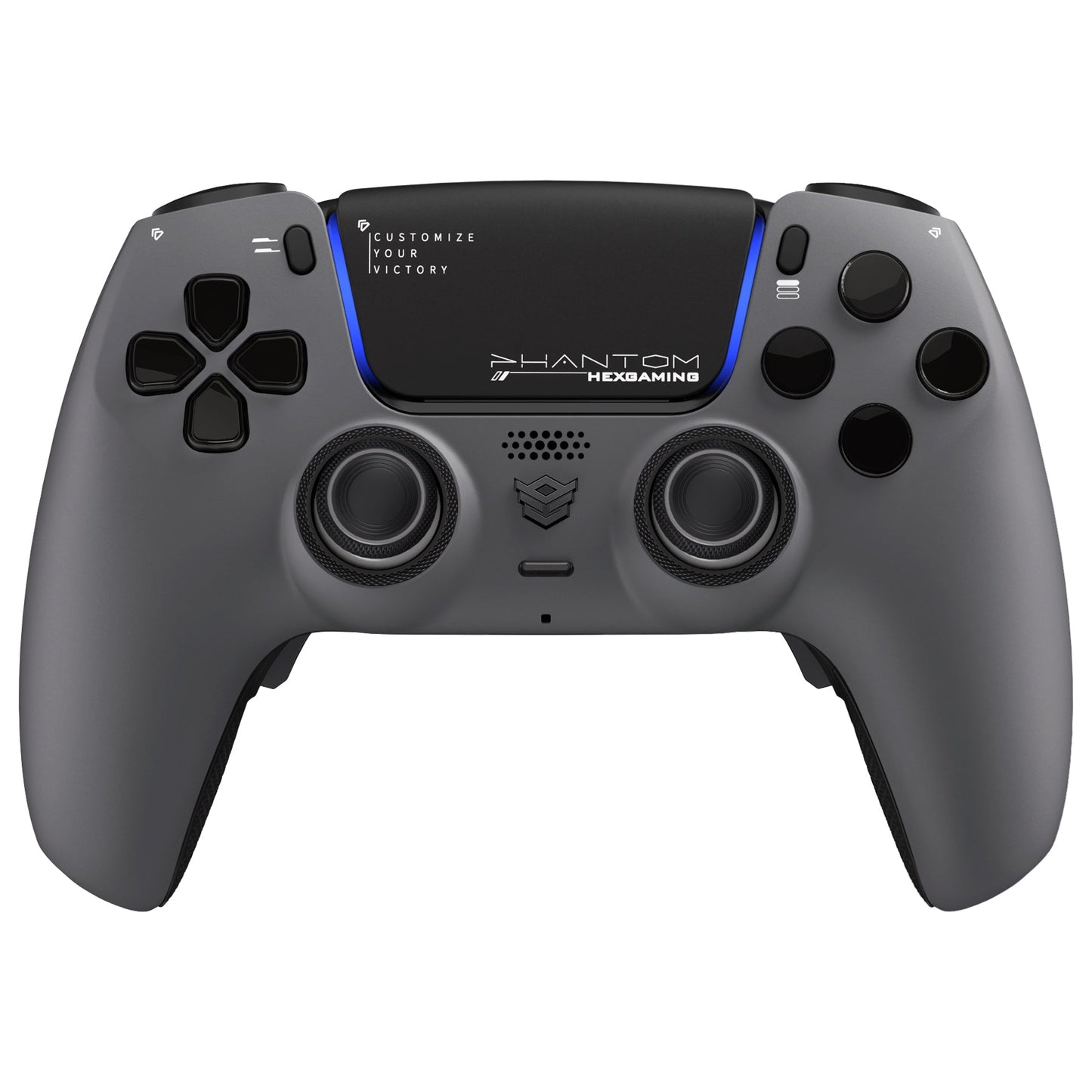 HEXGAMING PHANTOM Controller mit verstellbaren Triggern für PS5, PC, Mobile - Grau