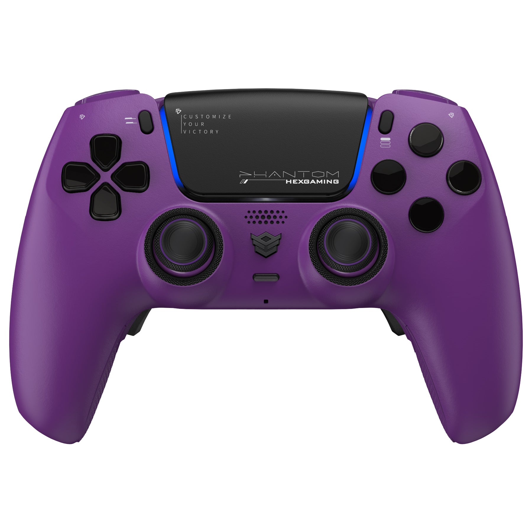 HEXGAMING PHANTOM Controller mit verstellbaren Triggern für PS5, PC, Mobile - Twilight-Violett