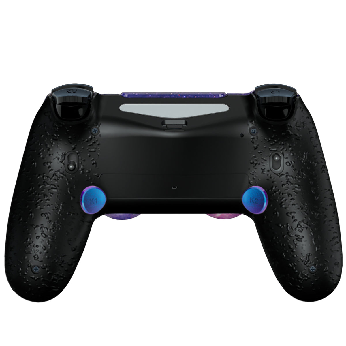 HEXGAMING NEW SPIKE Controller mit TMR-Joysticks für PS4, PC, Mobile- Nebula Lila Schwarz