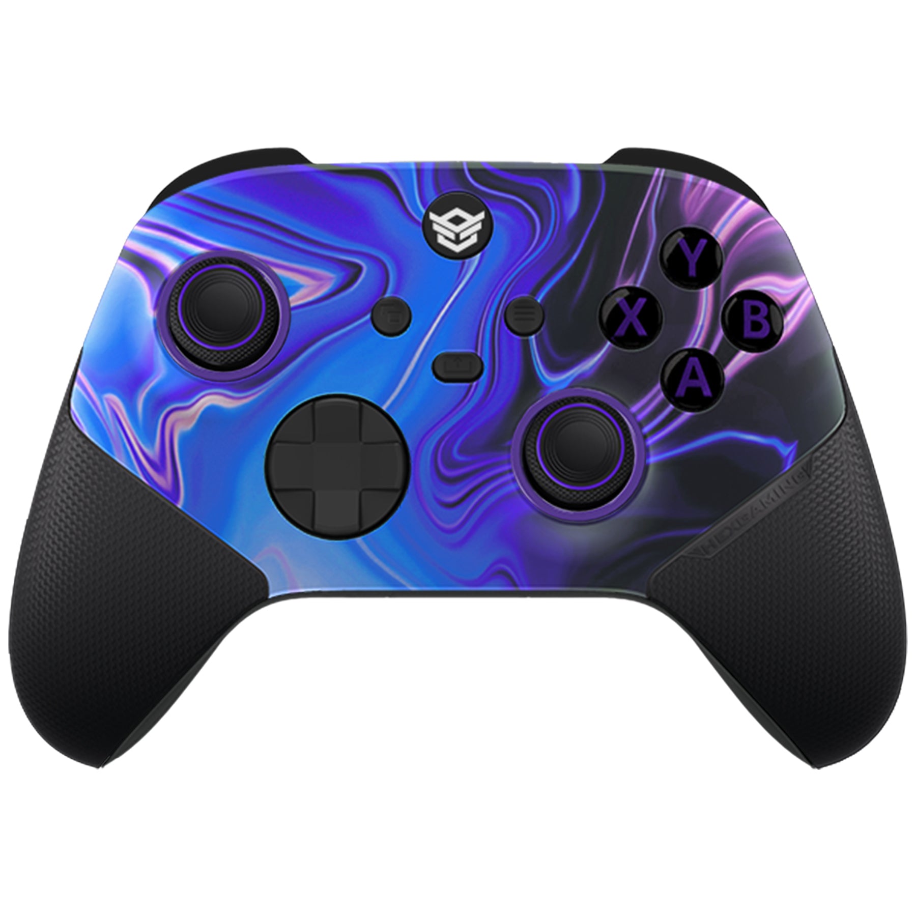 HEXGAMING ULTRA X Controller mit TMR-Joysticks für XBOX, PC, Mobile  - Chaos Lila ABXY Beschriftet