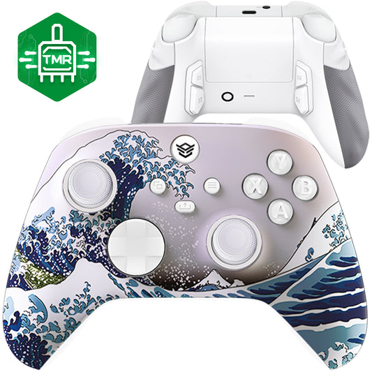HEXGAMING ULTRA X Controller mit TMR-Joysticks für XBOX, PC, Mobile - Die Große Welle
